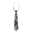 thumbnail image 1 of Boys Girls Solid Color Tie Pre-Tied Adjustable Kids Necktie For Wedding School Graduation Navy A, 1 of 3