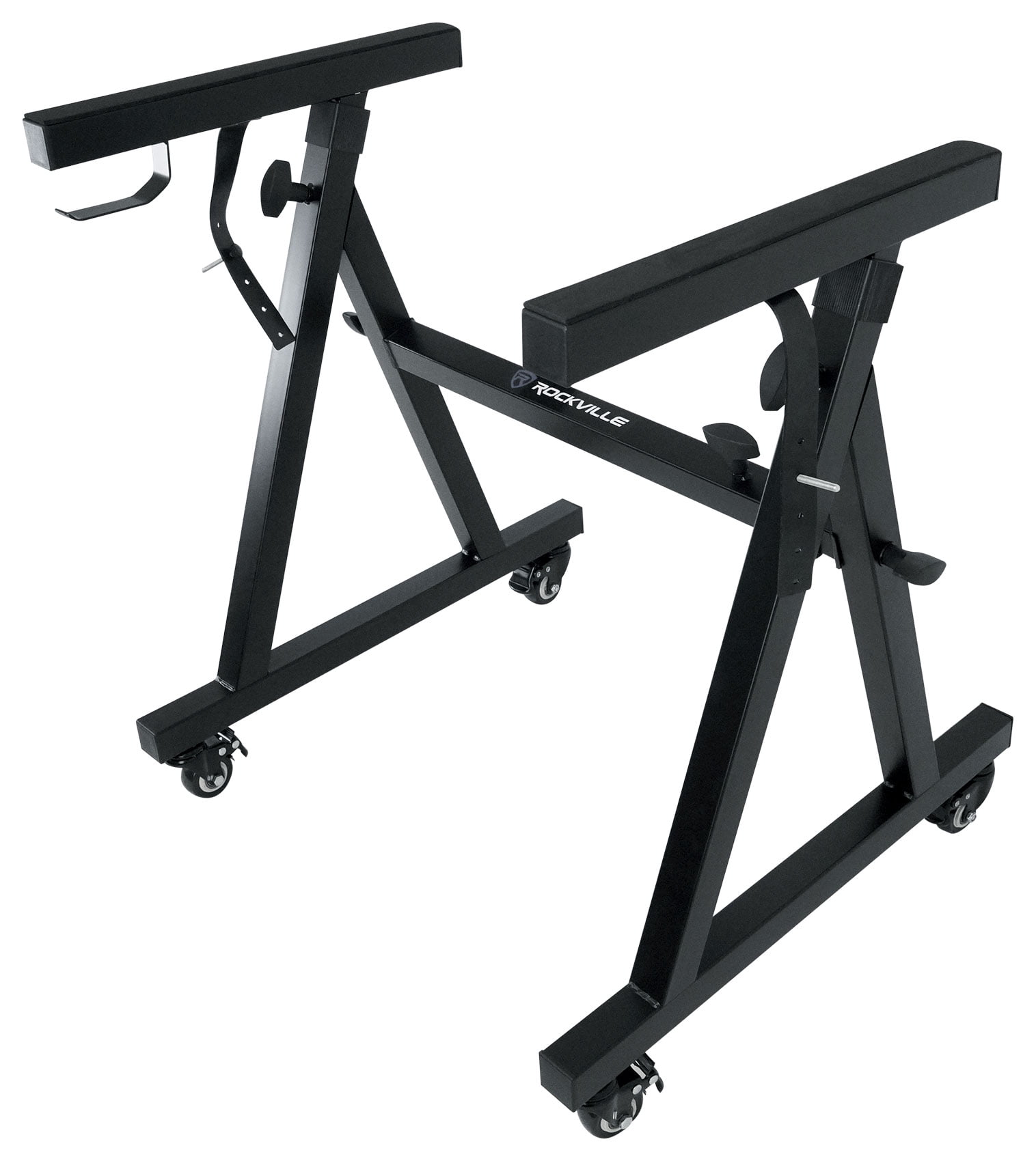 Rockville Z40W Z-Style Keyboard Stand+Wheels+Bag Fits Yamaha PSRS775