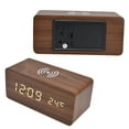 thumbnail image 3 of Reloj Despertador De Carga Inalámbrica Con Detección De Temperatura, Tres Configuraciones De Alarma Para Una Planificación De Vida Conveniente, Reloj Electrónico LED Estable Y, 3 of 7