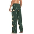 thumbnail image 3 of FORMRS Mens Pajama Pants with Pockets Sleepwear Lounge Bottoms Sizes S-2XL, Pink Christmas Trees, 3 of 7