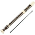 thumbnail image 3 of Lyons Premium 3-Piece Soprano Recorder Brown, 3 of 4