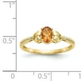 thumbnail image 3 of Primal Gold 10 Karat Yellow Gold Citrine and Diamond Ring, 3 of 7