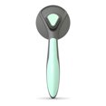 thumbnail image 4 of paramount Shedding Comb Removal Self-cleaning One-key Cleaning Tools Slicker Brush Undercoat Plastic Portable Pets Gadgets Green 1Set, 4 of 6