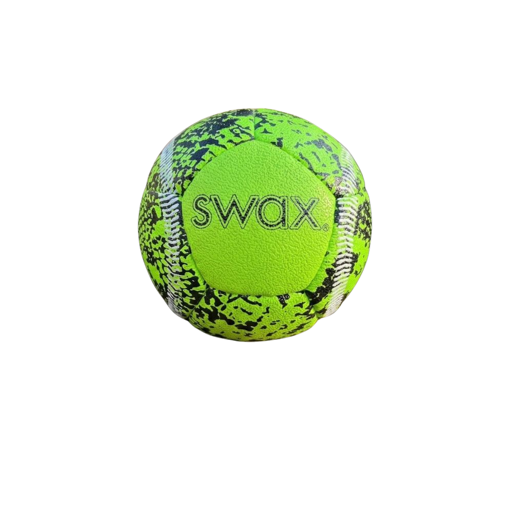 (3 pack) Swax Green Snakeskin Training Baseball, Practice Ball for Youth & All‑Ages Play