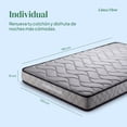 thumbnail image 2 of Colchón Individual en Caja KingsHouse 15cm Alto Gris, 2 of 7