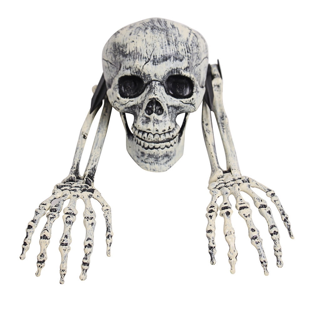 Vintage Halloween Skeleton Fingers 3" Dime Store Skeleton Toy Hong Kong NOS 