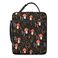 thumbnail image 5 of Botany Print Insulated Lunch Bag - Leakproof Reusable Portable Cooler Tote for Adults,Work,School,Picnic,Camping|Detachable Strap,Handle,Bottle Pocket, 5 of 6