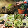 thumbnail image 2 of 100pcs/bundle Plant Labels T-shape Garden Flower Markers Plastic Waterproof Ground Tags Stakes, 2 of 7