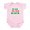 Petal Pink, variant on CafePress - 50% Irish + 50% Italian = 100 Infant Creeper - Baby Light Bodysuit, Size Newborn - 24 Months