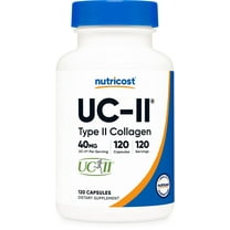 Nutricost UC-II Collagen (40mg) 120 Capsules - With Undenatured Type II Collagen, GMO-Free, Gluten-Free
