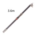 thumbnail image 2 of Metal Booth Sea Fishing Rod Fiberglass Angling Rod Fishing Tool for Freshwater Saltwater, 2 of 9