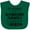 Green, variant on Inktastic My Mommy is a Respiratory Therapist and a Hero Boys or Girls Baby Bib