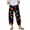 #K37, variant on Loose Plus Size Pants for Women Animal Dog Paw Print Elastic Waist Female Sweatpants Casual Oversize Jogging Pants