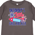 thumbnail image 4 of Inktastic Mommys Little Firecracker with Rocket and Fireworks Boys or Girls Long Sleeve Toddler T-Shirt, 4 of 5