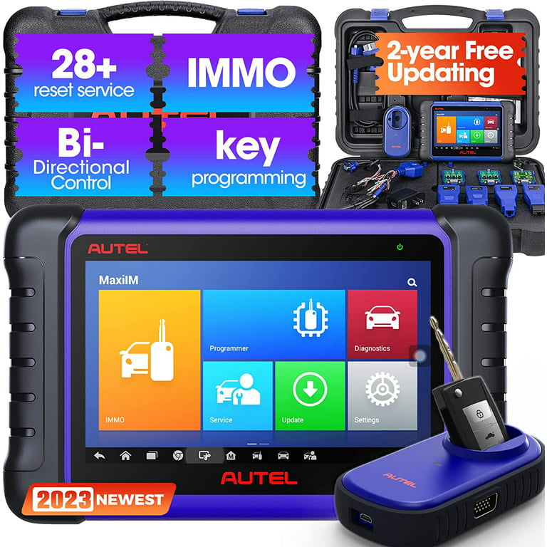 Autel Scanner MaxiIM IM508 Car Diagnostic Scanner Key FOB Programming Tool  immobilizer with XP200, 28+ Service IMMO Functions as IM608 Pro, 2 Years  Free Update 