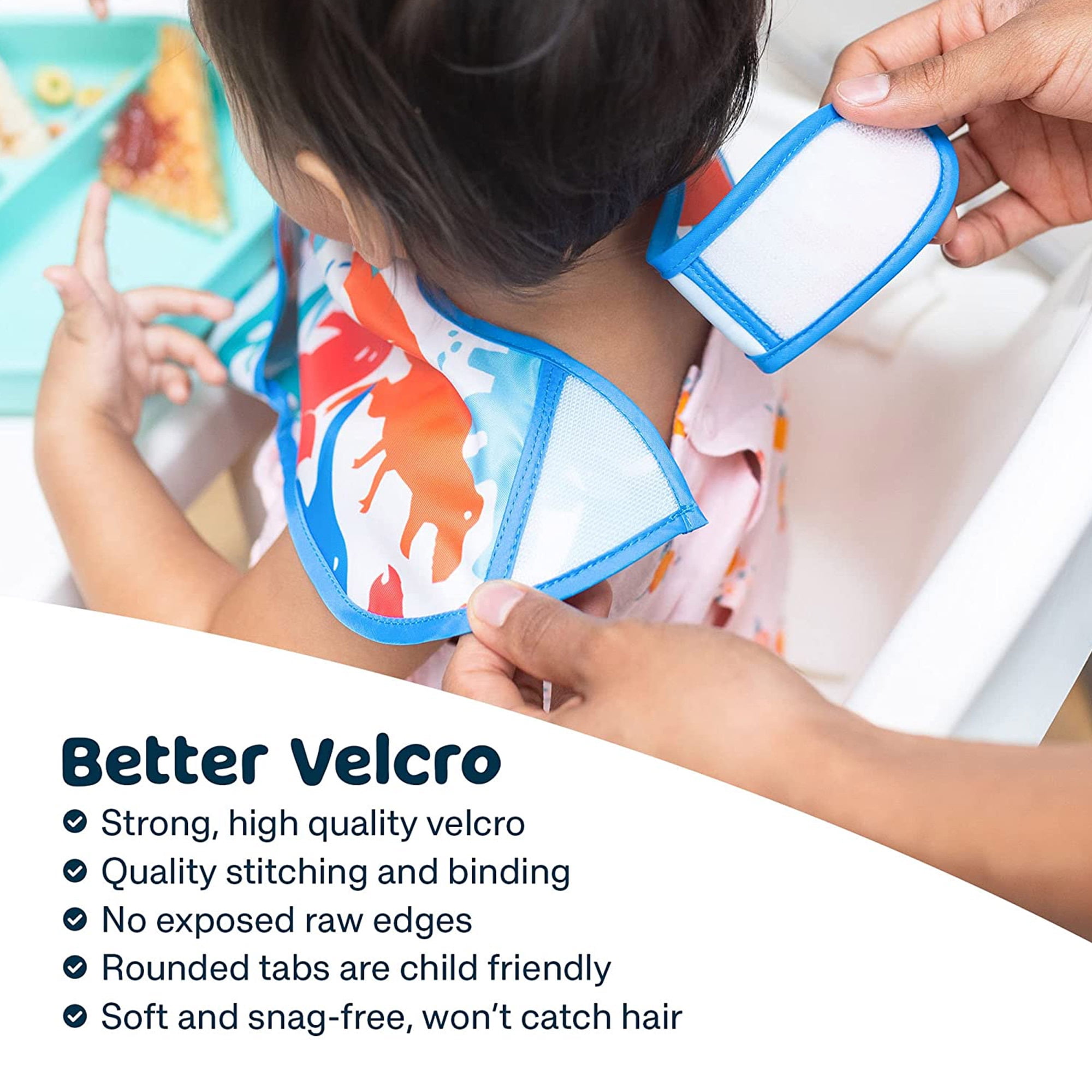 EASY BIB 3PK BLACK - FRENCH