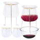 thumbnail image 1 of Paquete de 2 Soportes para Colador, Soporte para Colador con 4 Bolsas para Tinción Reutilizables, Bolsas de Filtro de Alimentos Reutilizables, Bolsas de Gelatina para Jugo, 1 of 5