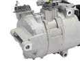 thumbnail image 2 of A/C Compressor Compatible with 2015-2018 Ram 1500 5.7L V8 Hemi Limited Laramie Longhorn Crew Cab Pickup 6-Groove 2-Pin Electronic Control Valve R-134a Direct Fit New Replaces 68140664AB, 2 of 6