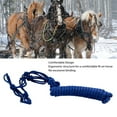 thumbnail image 4 of Licou en Corde, Licou de Cheval Sûr Ajustable pour Entraînement Bleu, 4 of 7