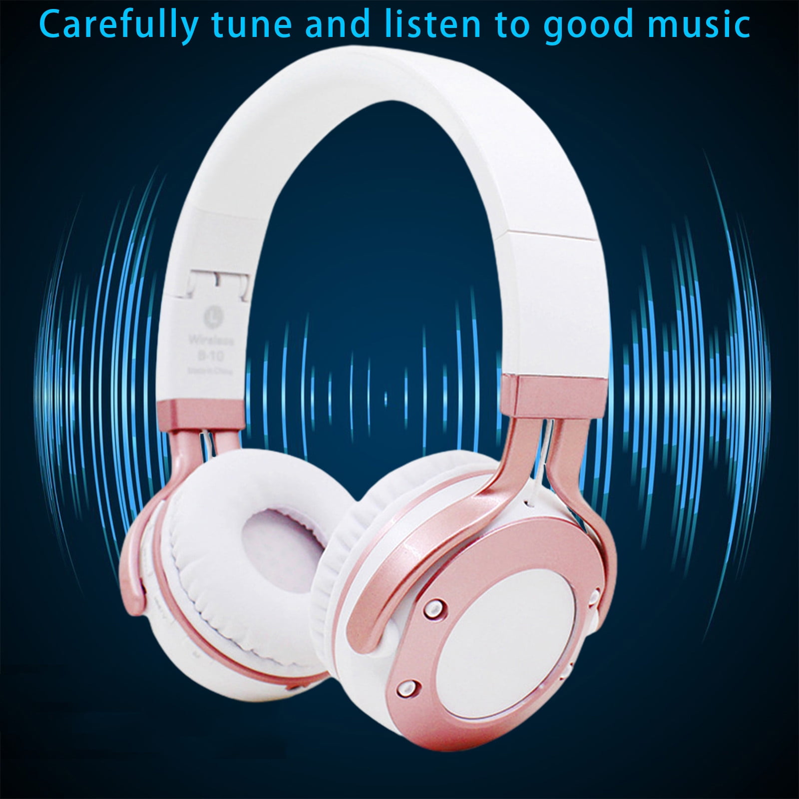 Wireless Earbuds Bluetooth Headphones 80hrs Playback Ear Buds Power Display with Noise Canceling Mic with Earhooks for Sports/Workout/Running(Pink)