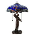 thumbnail image 2 of Meyda Tiffany 51565 Maxfield Parrish Griselda Table Lamp, 21"H, 2 of 6