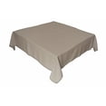 thumbnail image 4 of Nappe carrée en popeline de polyester LA Linen TCpop52x52-GrayLgtP41, gris clair - 52 x 52 po., 4 of 4
