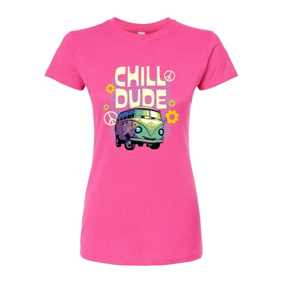 Disney Cars - Filmore Chill Dude - Juniors Fitted Graphic T-Shirt