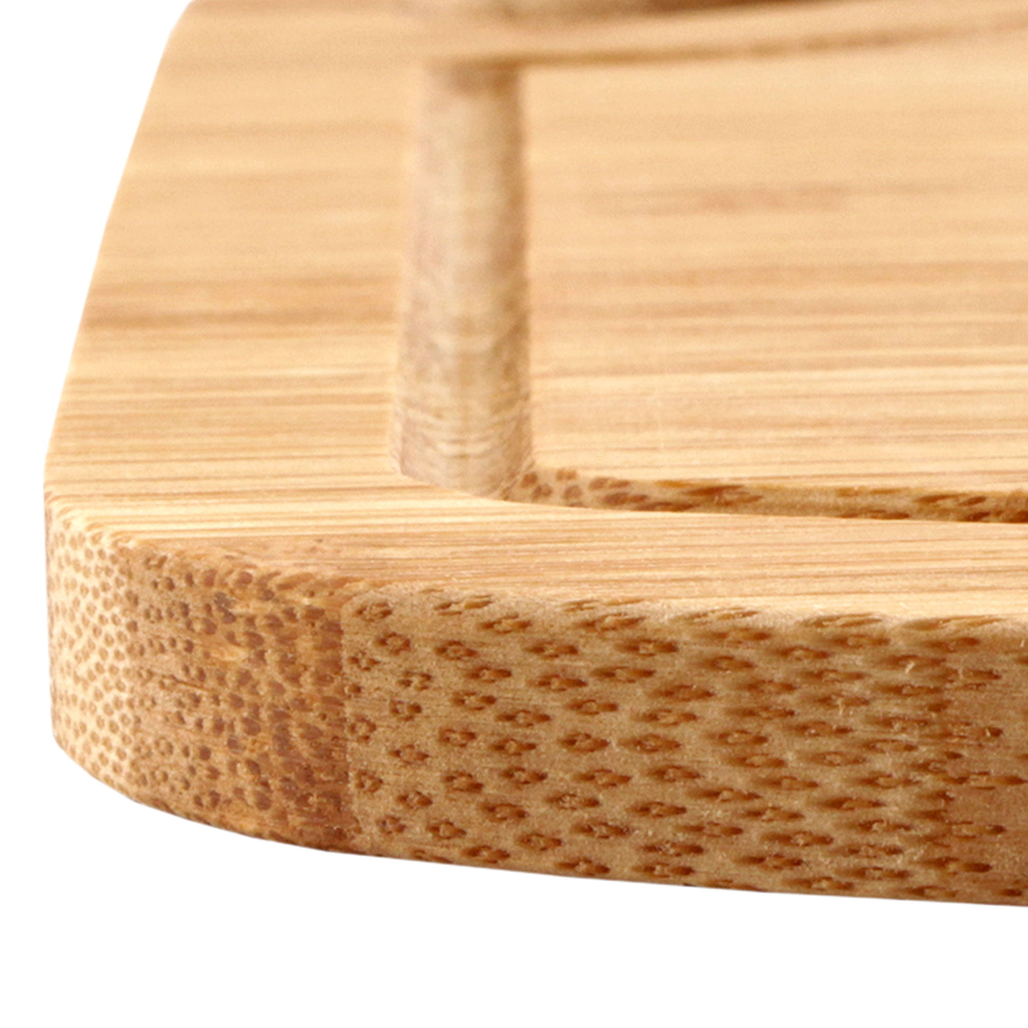 11.75 x 12 x .75-1 Piece 6955114980646a BambooMN Ohio Cut Out Bamboo Cutting Board