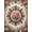Pink, Pattern 1, variant on ODIKA 4'x6' Machine Washable Non-Slip Area Rug, Vintage Pink High Traffic Rug, Pink, 1166812