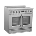 thumbnail image 2 of Forno Torino 36 Inch French Door Induction Range with Air Fryer and True Convection Oven, 2 of 5