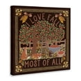 thumbnail image 4 of Stupell Industries Love Fall on Brown Landscape Painting Gallery Wrapped Canvas Art Print Wall Art, 24 x 24, 4 of 8