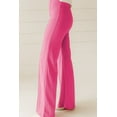 thumbnail image 3 of Redhotype Flirty Pink Flares - High Waist, Curvy Fit, Fashionista Solid!, 3 of 8
