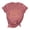 Pink, variant on Womens 2026 Spring Going Out Tops Bridal Short Sleeve Letter Print Shirt Summer Crew Neck Casual Loose Fit Tees