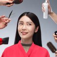 thumbnail image 4 of Miangastore Robe de Coiffeur Client Cape de Coiffure Style Simple Robe de Salon de Beauté, 4 of 9