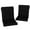 Black, variant on Indoor Outdoor Chair Cushion with Ties, Button Tufted, for Garden, Red