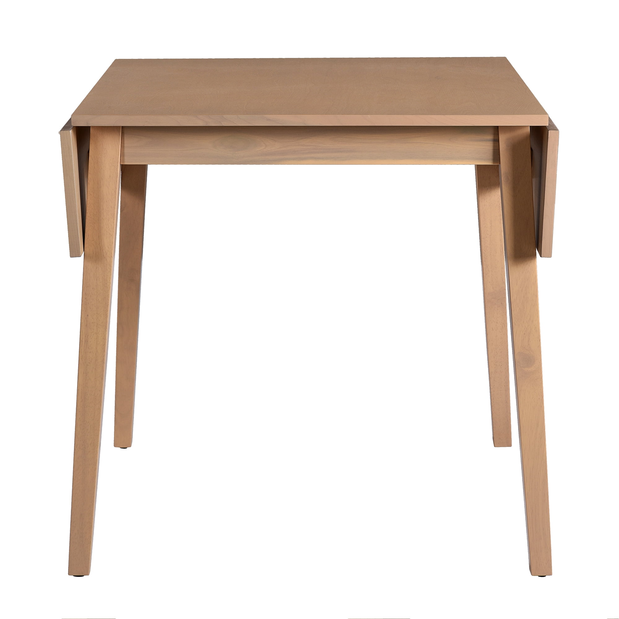 Euroco 29"- 45" Extendable Dining Table for 4, Folding Kitchen Table with Wood Legs for Kitchen, Dining Room,Living Room,Small Spaces,Natural