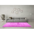 thumbnail image 3 of Ahgly Company Indoor Rectangle Abstract Pink Contemporary Area Rugs, 7' x 9', 3 of 4