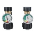 thumbnail image 2 of Gas Tank Gauge, Universal QCC1 POL Connector Gas Grill Pressure Meter Maximum 350PSI  for 5-40LB Tanks, 2 of 7