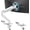 White, variant on ARES WING Heavy Duty Single Monitor Arm - Fully Adjustable Monitor Mount for 17"-40" Ultrawide Screens up to 26.4 lbs with Clamp/Grommet Desk Mount, 75/100 Vesa Mount, Black