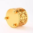 thumbnail image 3 of kurtrusly Brûleur d'Encens Islamique au Charbon Design Encensoir Doré Porte-Bougie Style 1, 3 of 9