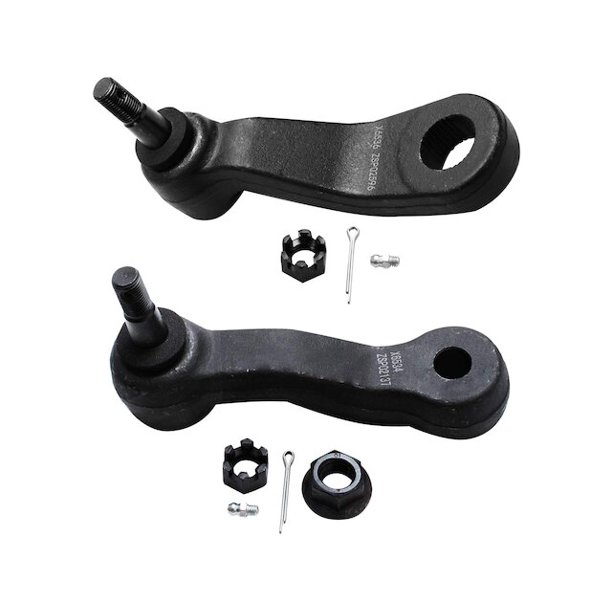 Front Idler Arm and Pitman Arm Kit Compatible with 2002 2006 Cadillac Escalade Base 2003