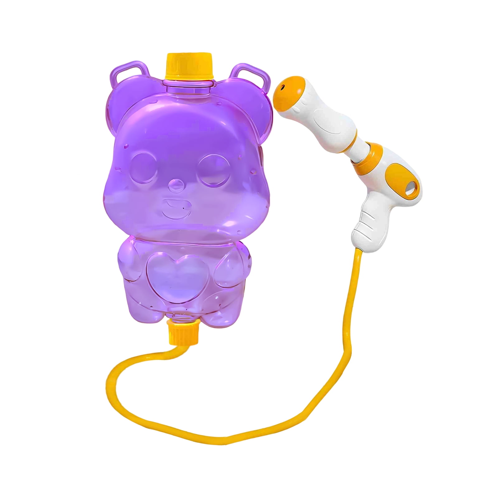 Bear Backpack Water Guns - Adorable Bear Shape Water Blaster with Tank, Hands-Free Backpack Squirt Guns for Summer Outdoor Water Play