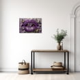 thumbnail image 2 of ZHONGYUTONG Lip Canvas Wall Art Purple Lips with Butterfly Pictures Painting Poster Artwork for Home Decor Framed (20.00" x 30.00"), 2 of 5