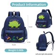 thumbnail image 3 of Mochila Willikiva Cute Zoo Little 3D impermeable para niños, 3 of 7