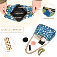 thumbnail image 2 of FORMRS Womens Shoulder Bag with Chain Strap Clutch Purse Cute Tote Handbag, Blue Dots, 2 of 7