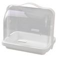 thumbnail image 1 of OULII 1Pcs Bakery Display Case Countertop for Home Use and Hotel Decorations 11.8X9.6X7.9Inches, 1 of 8