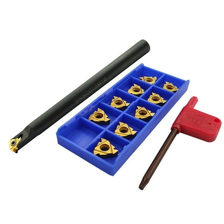 

SNR0013M16 Lathe Internal Threading Boring Bar Turning Tool Holder +16IR AG60