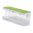 thumbnail image 2 of Comedero para pájaros con ventana, dispensador de alimentos, colgador acrílico transparente, fuerte drenaje desmontable para cardenales Bluebird,, 2 of 7
