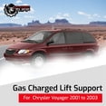 thumbnail image 5 of 2 Lift Supports Gas Struts Shocks Fits 2000-2007 Town & Country, Voyager, Grand Caravan Rear Tailgate Hatch Trunk Door Gate Back Liftgate 4535 SG214021 4894554AE Springs Arms Dampers, 5 of 6