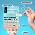 thumbnail image 4 of Parche hidrocoloide para acné LE GUSHE K-BEAUTY Parches para espinillas, 4 of 7